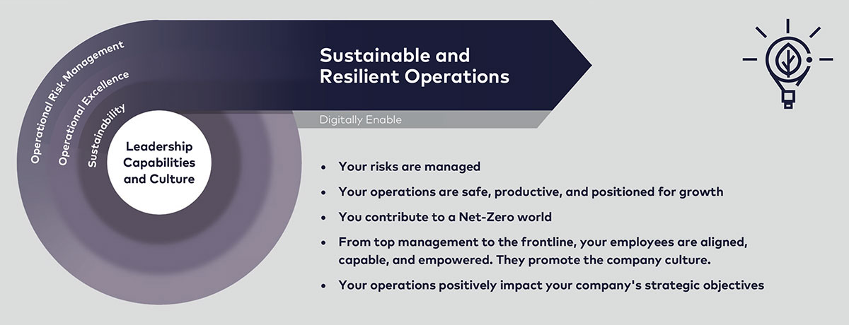 Figure 3: Conceptual Framework of dss⁺'s Sustainable and Resilient Operations (Illustrative).